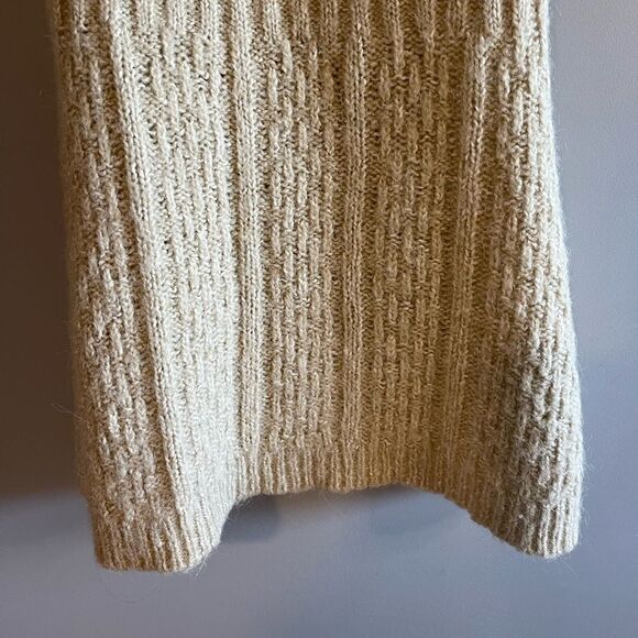 Kaisely Wool/Alpaca Blend Short Sleeve Sweater Dress | SZ M - Picture 10 of 12
